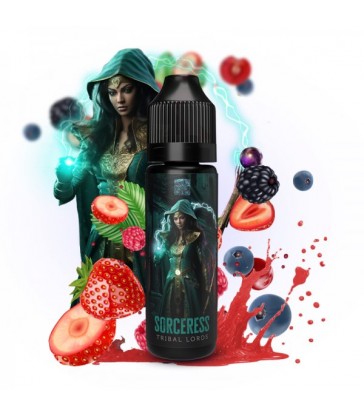 Sorceress 0mg 50ml (Triple Fruits Rouges) - Tribal Lords by Tribal Force